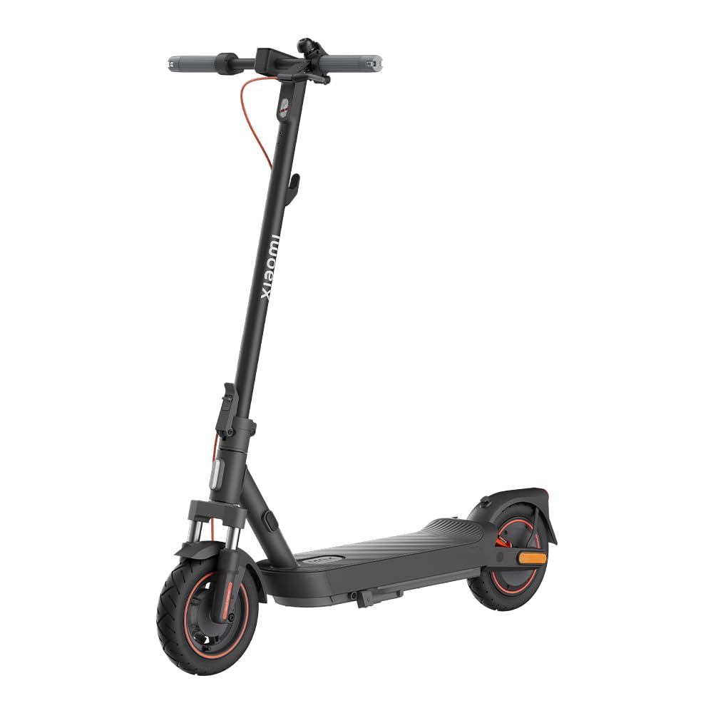 Xiaomi Electric Scooter 5 E-Scooter mit ABE, bis zu 60 km Reichweite, 350 W Motor, 10 Zoll Luftreifen, Vorderradfederung, LED-Display, Blinker, Anthrazit**