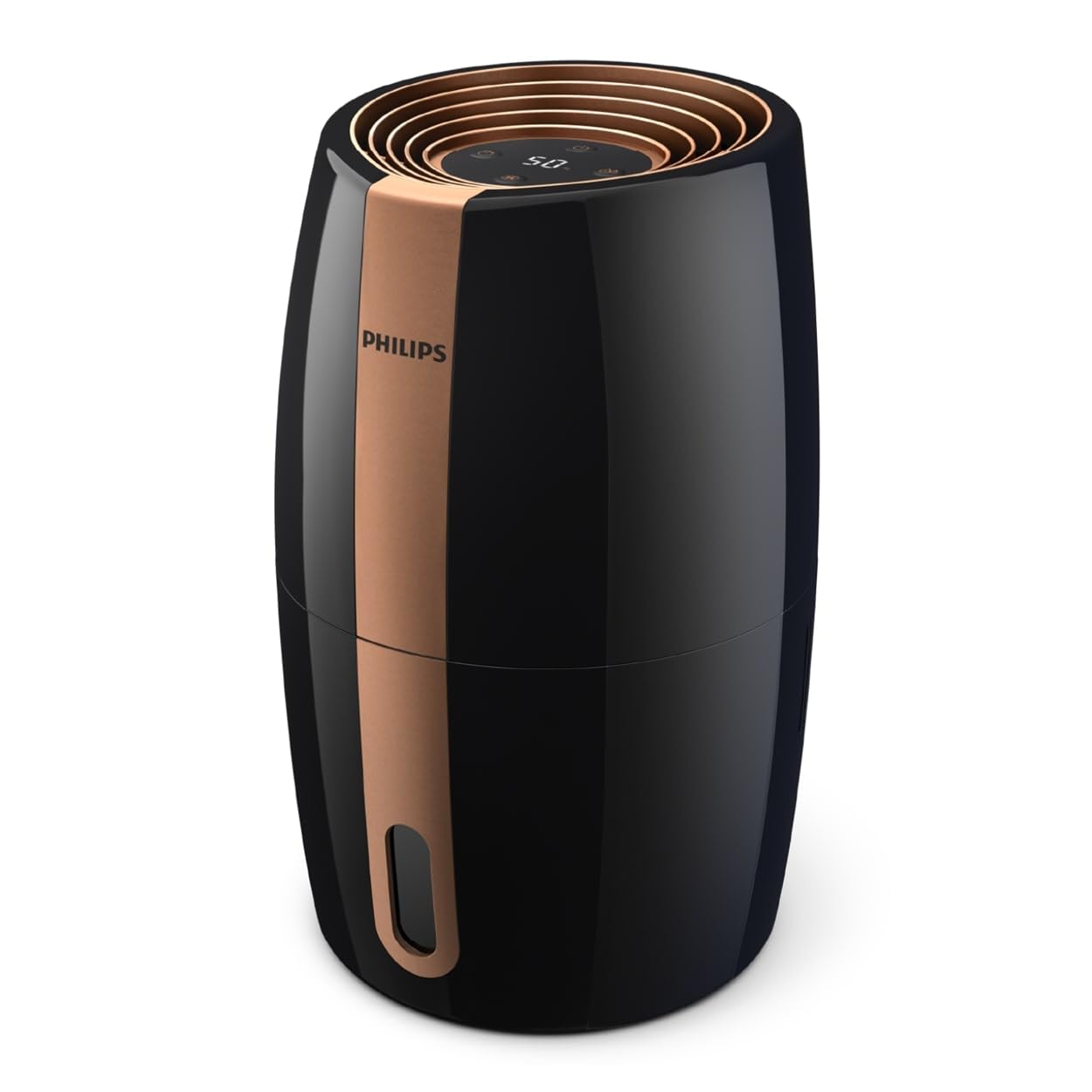 Philips HU3916/10 3000 Series Luftbefeuchter 3L – 99% bakterienreduziert, 45m², 360°, 20h, 9h Timer, Weiß