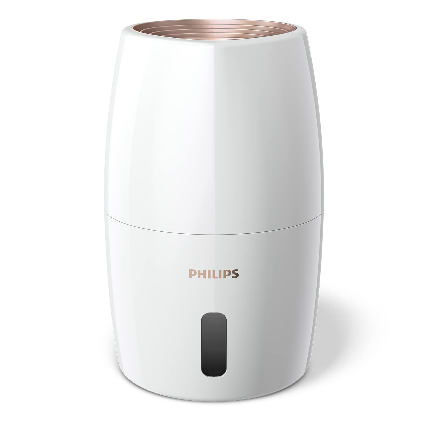 Philips HU3918/10 3000 Series Luftbefeuchter 3L – 99% bakterienreduziert, 45m², 360°, 9h Timer, Schwarz