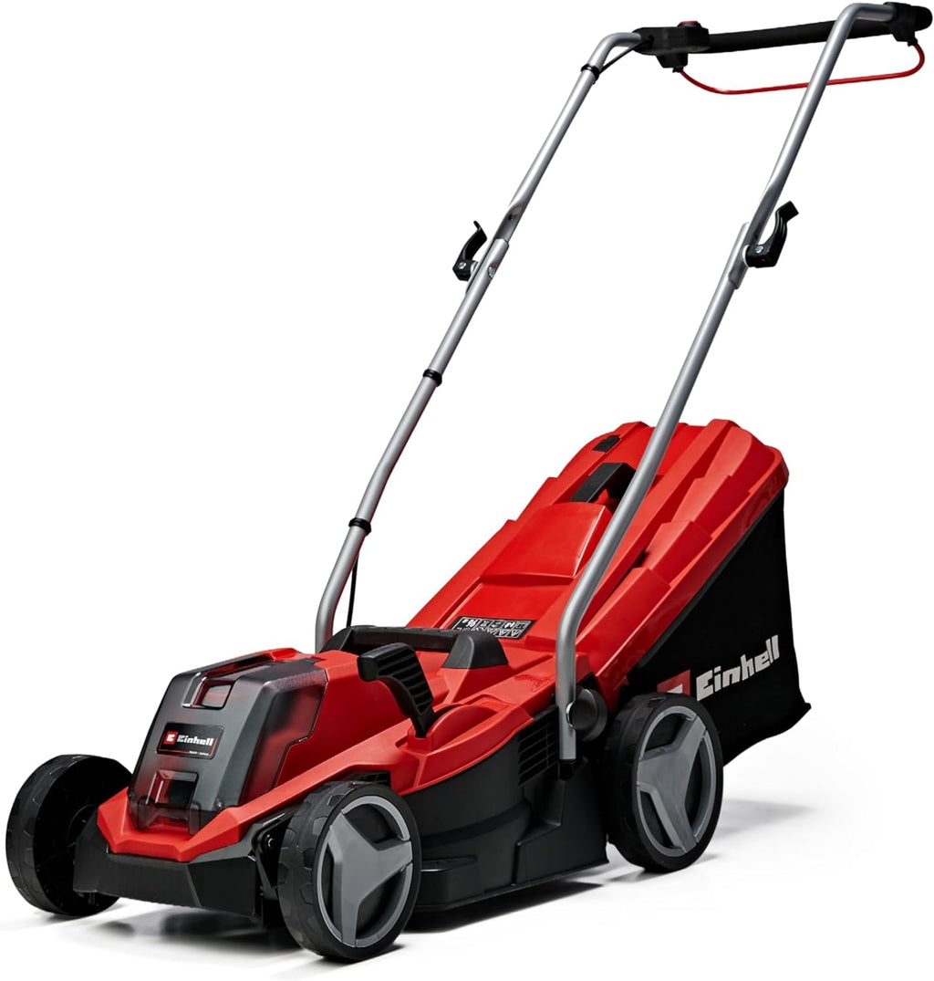 Einhell GE-CM 18/33 Li Akku-Rasenmäher 33 cm – 18V Power X-Change, Brushless Motor, 4,0 Ah Akku