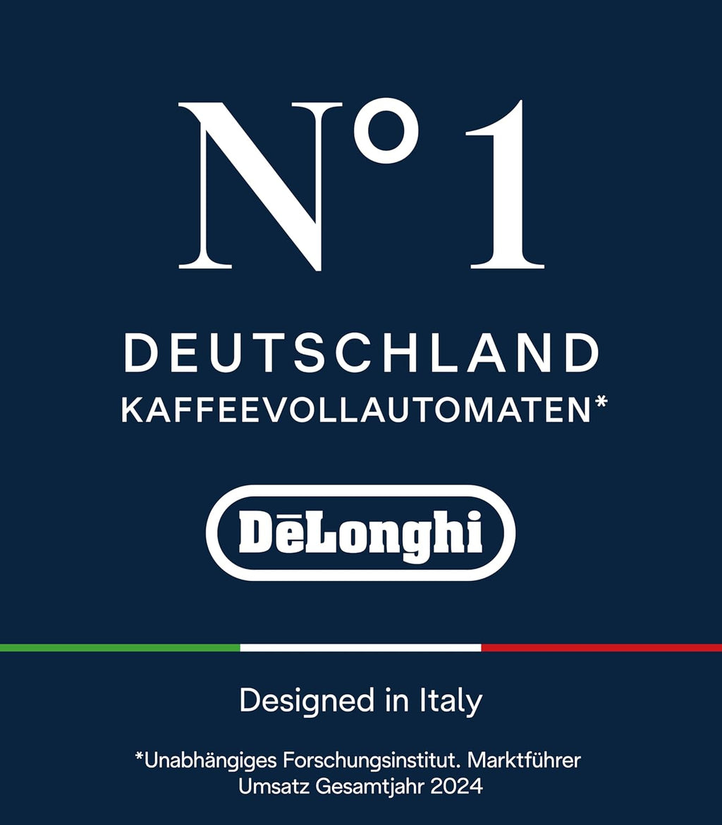 De'Longhi Magnifica S ECAM11.112.B Kaffeevollautomat – Mahlwerk, Milchschaumdüse, 2-Tassen, Schwarz