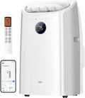 DREO DR-HAC006S Mobiles Klimagerät 12.000 BTU – 3-in-1, R290, EEK A, WiFi, Alexa, 45dB, Weiß