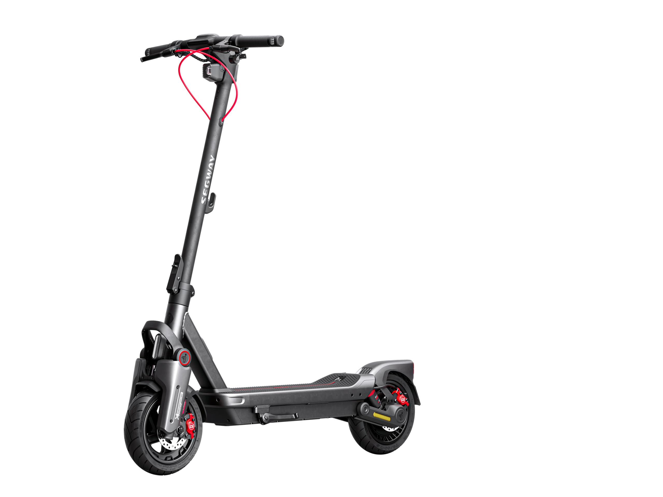 Segway-Ninebot MAX G3 D E-Scooter, bis zu 80 km Reichweite, 11 Zoll selbstabdichtende Luftreifen, Vollfederung, TFT-Display, FlashCharge, Apple Find My, faltbar, Schwarz**