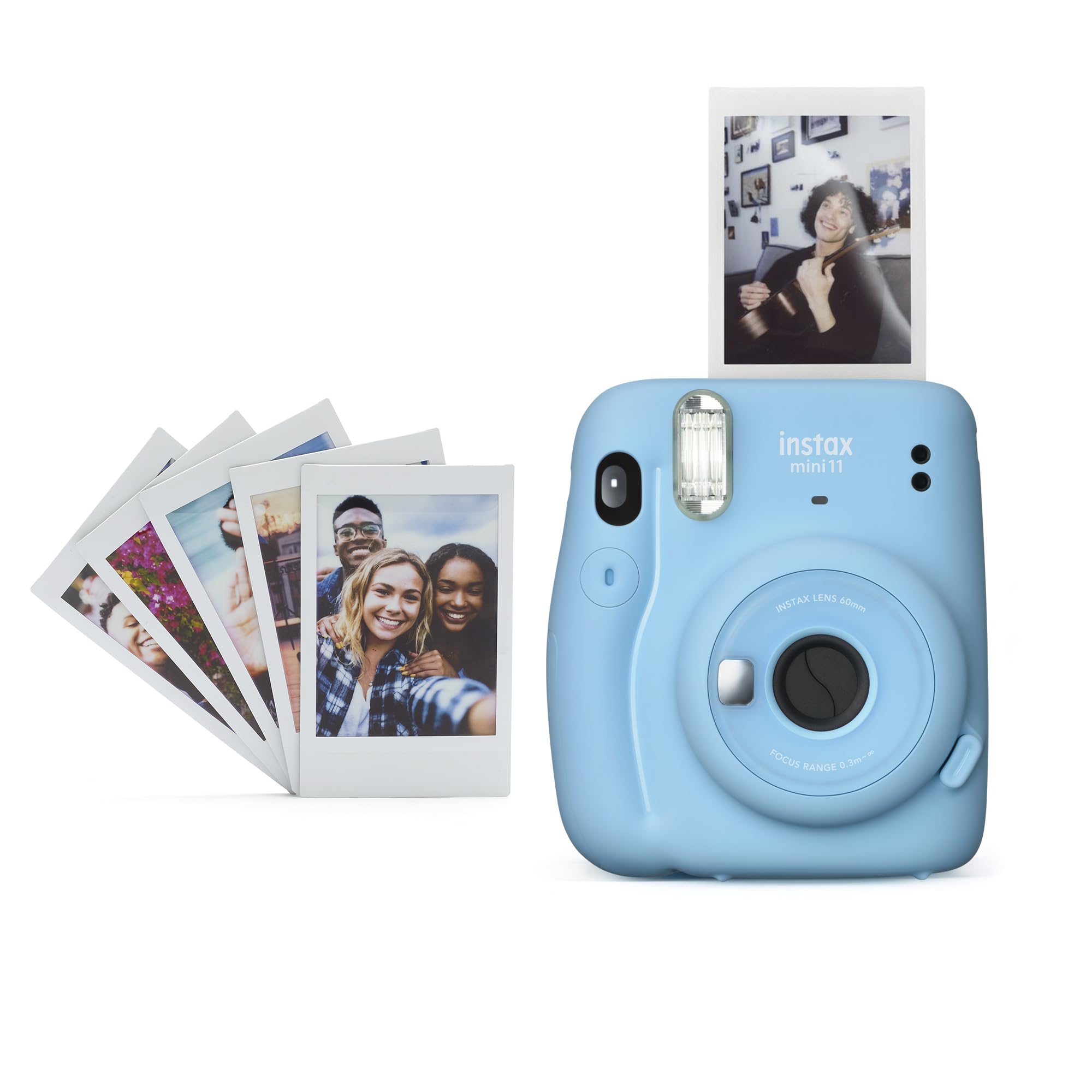 Instax Mini 12 Sofortbildkamera – Automatische Belichtung, Selfie-Spiegel, Nahaufnahme, Mint Grün