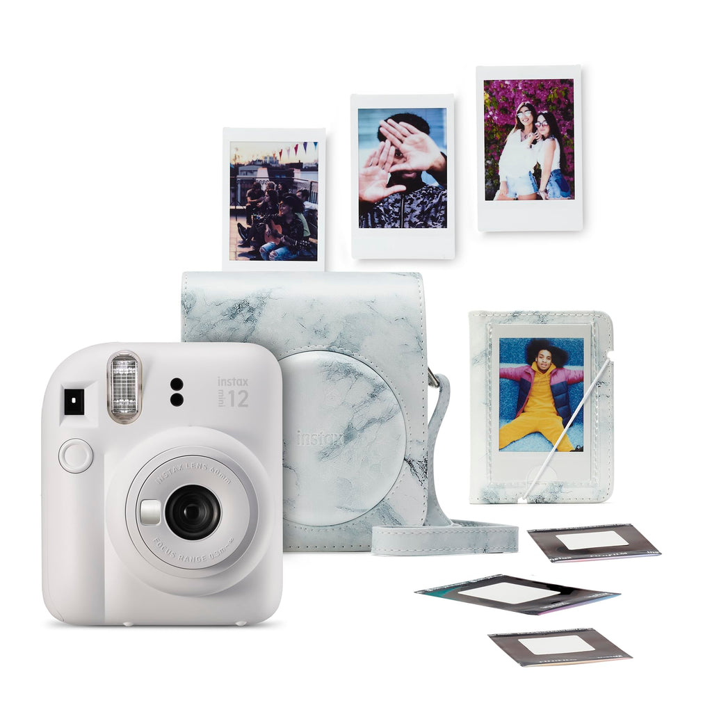 Instax Mini 12 Sofortbildkamera – Automatische Belichtung, Selfie-Spiegel, Nahaufnahme, Mint Grün
