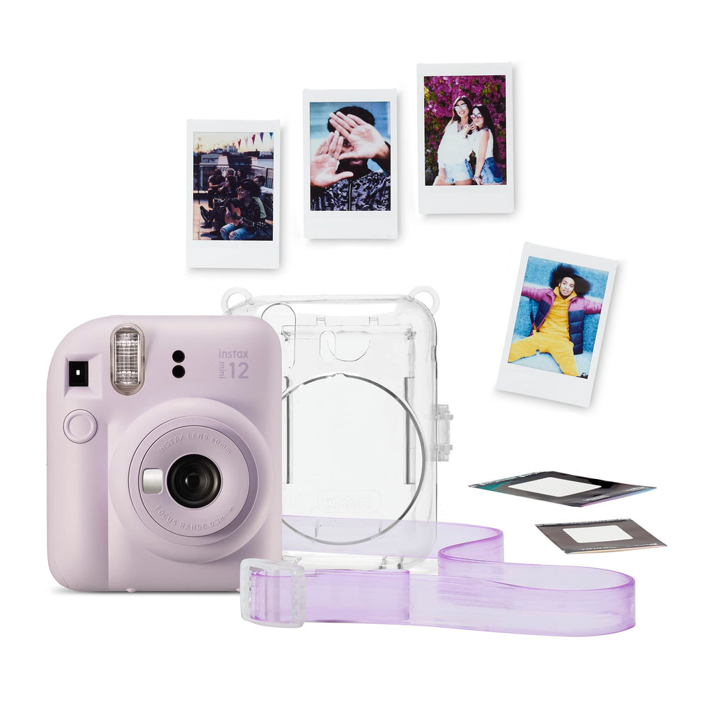Instax Mini 12 Sofortbildkamera – Automatische Belichtung, Selfie-Spiegel, Nahaufnahme, Mint Grün