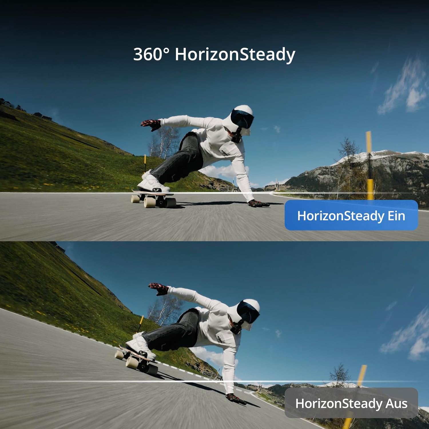 DJI Osmo Action 4 Essential Combo 4K Actionkamera – 1/1.3" Sensor, 155°, 10-Bit, IP68, 150 Min, Schwarz